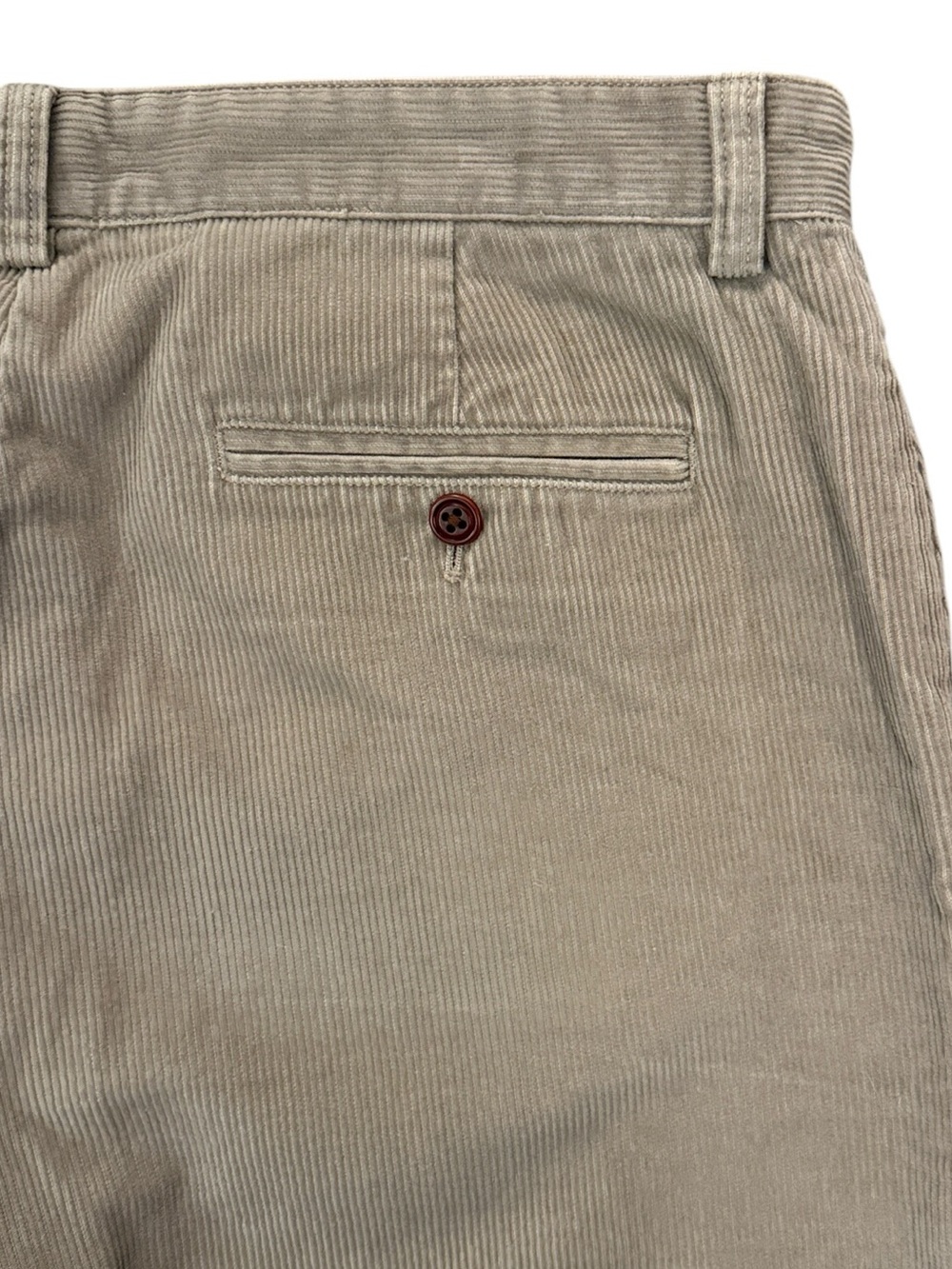 Vineyard Vines Wide Wale Corduroy Club Pants Tan Beige All Cotton 34x34 Shep Ian - Picture 9 of 15